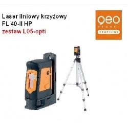 GEO-FENNEL FL 40 II HP Laser Krzyżowy + statyw