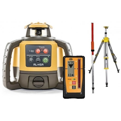 TOPCON RL-H5A DIGITAL + statyw 3,2m + Łata Niwelator Laserowy