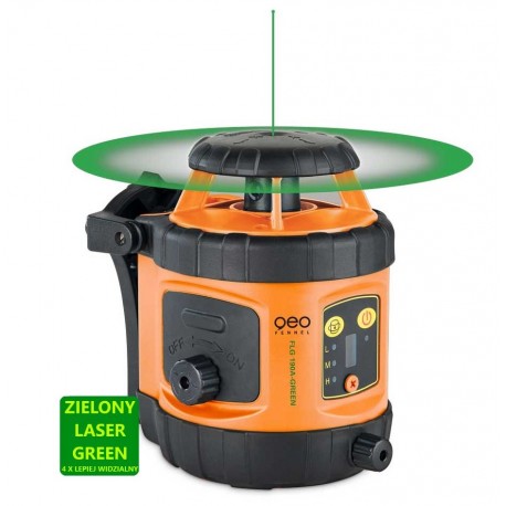 Niwelator laserowy FLG 190A-GREEN Zielona wiązka lasera